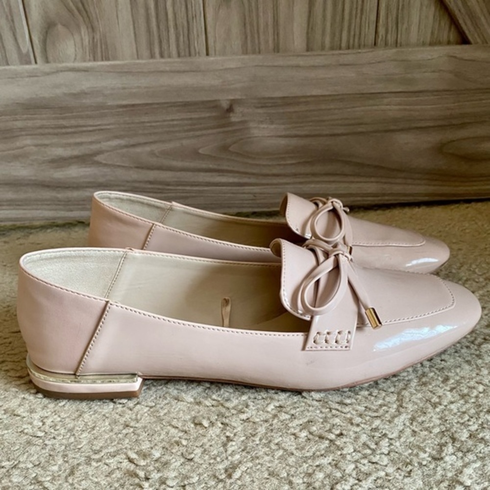 Zara Basics Women’s Blush Patent Loafers